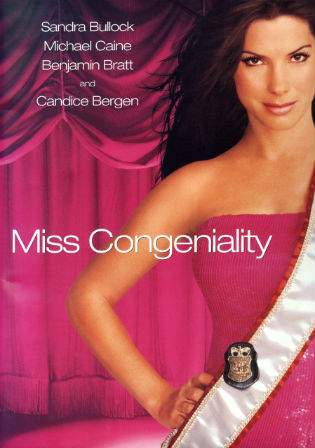 Miss Congeniality 2000 BluRay Hindi 350MB Dual Audio 480p