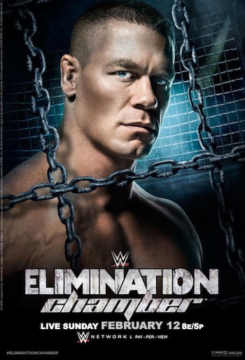 Poster of WWE Elimination Chamber 2017 PPV WEBRip 700Mb 480p Watch Online free Download HDMovies4u