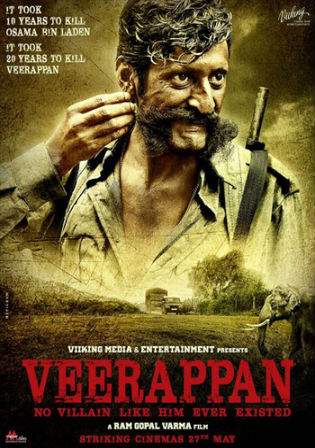 Veerappan 2016 HDRip 850Mb Hindi Movie 720p Watch Online Free Download Full Movie HDMovies4u