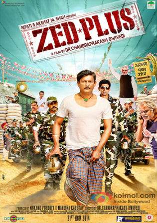 Zed Plus 2014 HDRip 350MB Hindi Movie 480p