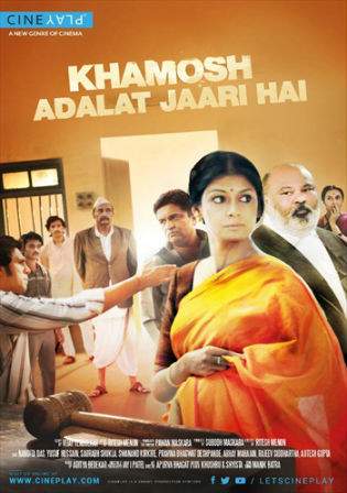 Khamosh Adalat Jaari Hai 2017 WEBRip 300MB Hindi Movie 480p Watch Online Full Movie Free Download HDMovies4u