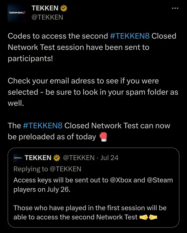 Tekken 8 Beta codes not working : r/Tekken