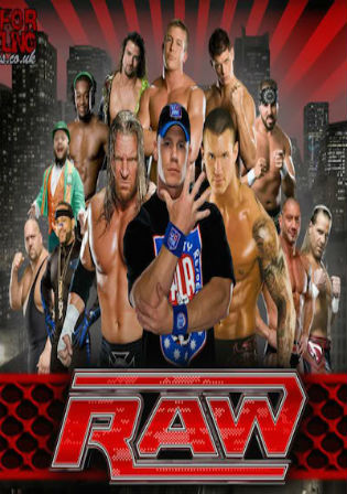 WWE Monday Night Raw HDTV 350MB 10 April 2017 480p