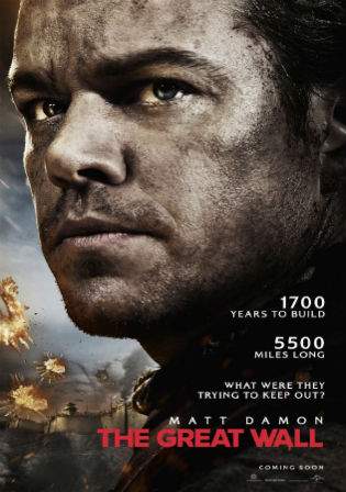 The Great Wall 2016 WEB-DL 950MB English Movie 720p watch Online Full Movie Free Download HDMovies4u