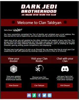 Clan Welcome